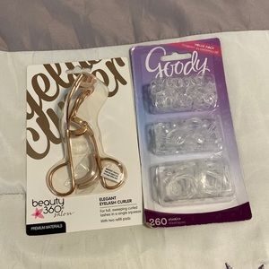 Eyelash Curler and Hair Ties Combo NWT